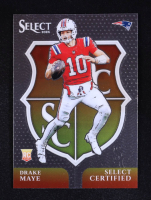 Drake Maye 2024 Select Select Certified Rookies #3 RC at PristineAuction.com