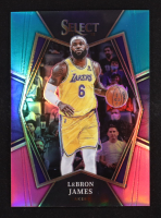 LeBron James 2021-22 Select Prizms Teal White Pink #195 #48/49 at PristineAuction.com