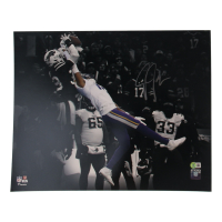 Justin Jefferson Signed Vikings 16x20 Photo (Beckett) at PristineAuction.com
