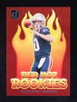 Drake Maye 2024 Donruss Red Hot Rookies #7 RC at PristineAuction.com