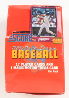 1988 Score Baseball Wax Box With (36) Packs at PristineAuction.com