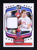 Drake Maye 2025 Donruss Pro Bowl Materials #11 at PristineAuction.com