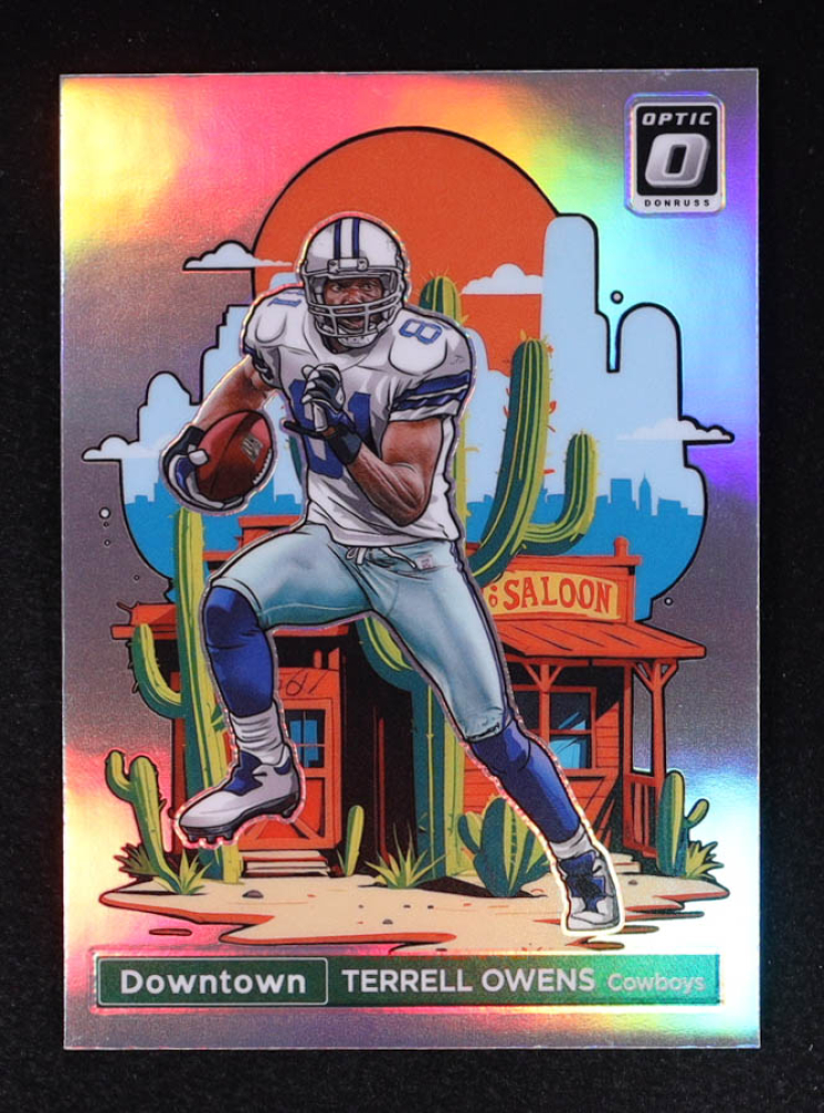 Terrell Owens 2024 Donruss Optic Downtown #8