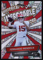 Fernando Mendoza 2025 Wild Card Comix Improbable Mini Boxes #FM04 #1/1 RC at PristineAuction.com