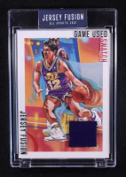 John Stockton 2021 Jersey Fusion Game Used Swatch #JFJS89 at PristineAuction.com