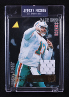 Dan Marino 2021 Jersey Fusion Game Used Swatch #JFDM95 at PristineAuction.com