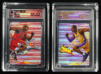 Set of (2) "Fast Break" Velocity | 2026 The Case Hitmen Artist Proof 1/1 Art Cards with Display Cases at PristineAuction.com