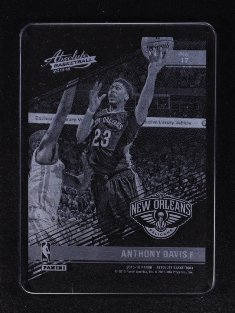 Anthony Davis 2015-16 Absolute Memorabilia Glass #17 EXCH
