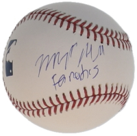 Michael Rubin Signed OML Baseball Inscribed "Fanatics" (JSA) at PristineAuction.com