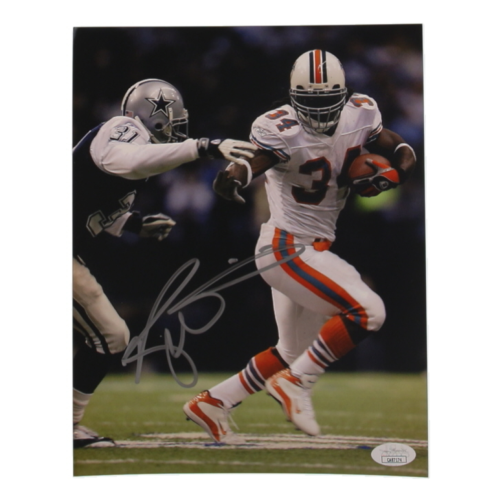 Ricky Williams Signed Dolphins 8x10 Photo (JSA) at PristineAuction.com