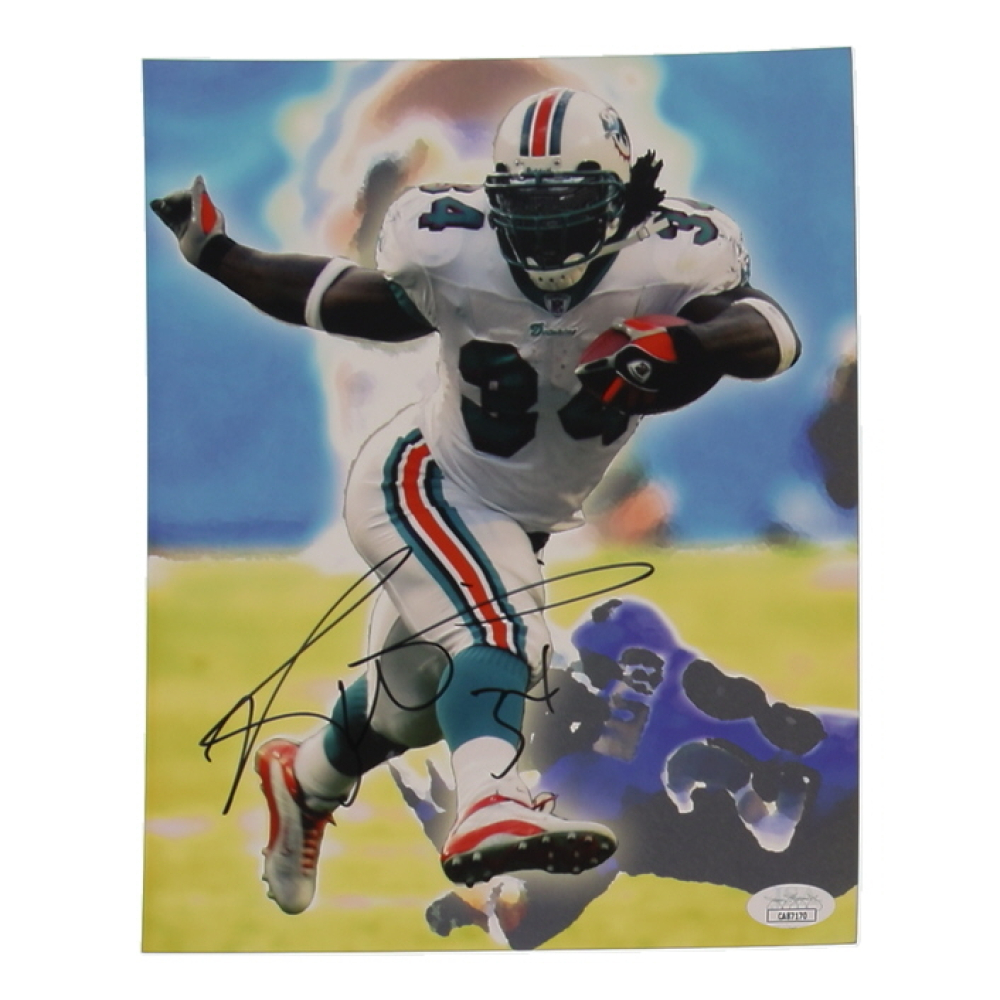 Ricky Williams Signed Dolphins 8x10 Photo (JSA) at PristineAuction.com