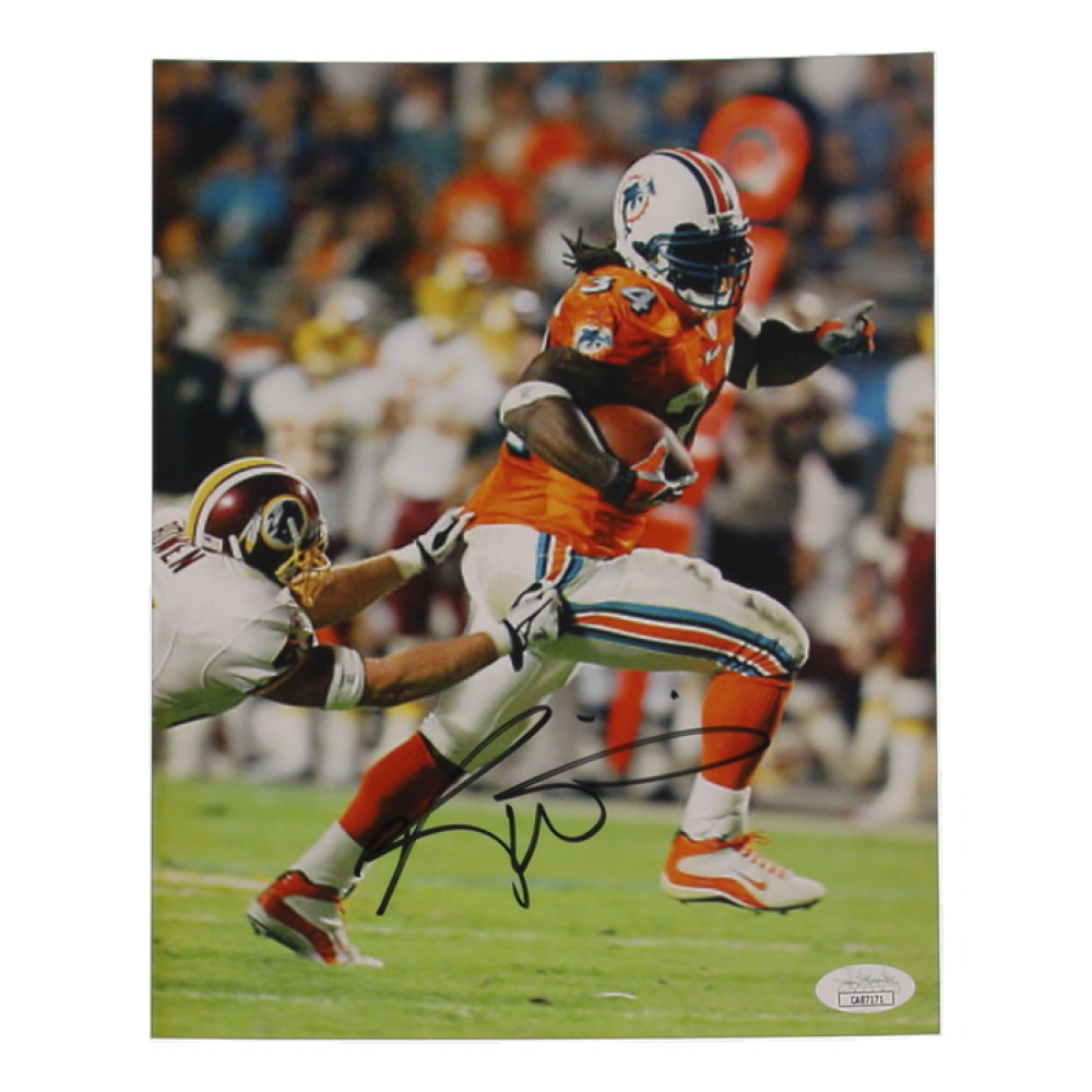Ricky Williams Signed Dolphins 8x10 Photo (JSA) at PristineAuction.com