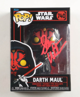 Sam Witwer Signed "Star Wars" #740 Darth Maul Bobble-Head Funko Pop! Vinyl Figure (ACOA) at PristineAuction.com