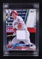 Mike Trout 2024 Jersey Fusion Game Used Swatch #MT13 at PristineAuction.com