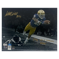 Kyren Williams Signed Notre Dame Fighting Irish 11x14 Photo Inscribed "Play Like A Champion Today!" (Beckett) at PristineAuction.com