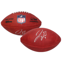 Joe Burrow Signed Official "The Duke" NFL Logo Game Ball Football (Fanatics) at PristineAuction.com