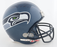 Mike Macdonald Signed Seahawks Full-Size Helmet (JSA) at PristineAuction.com