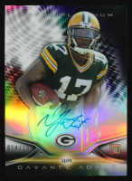 Davante Adams 2014 Topps Platinum Autographs Black Refractors #1 #014/150 RC at PristineAuction.com