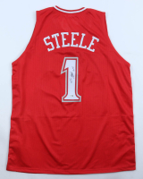 Travis Steele Signed Jersey Inscribed "Go X!" (JSA) at PristineAuction.com