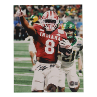 Kaelon Black Signed Indiana Hoosiers 8x10 Photo (Beckett) at PristineAuction.com