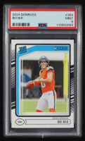 Bo Nix 2024 Panini Donruss Rated Rookie #369 RC (PSA 9) at PristineAuction.com