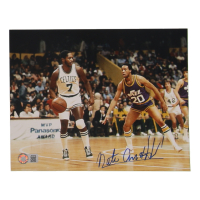 Nate Archibald Signed Celtics 8x10 Photo (Schwartz) at PristineAuction.com
