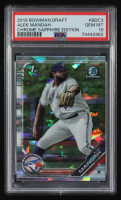 Alek Manoah 2019 Bowman 1st Draft Chrome Sapphire Edition #BDC-3 RC (PSA 10) at PristineAuction.com