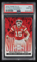 Patrick Mahomes II 2020 Panini Rookies & Stars Standing Ovation #SO-1 (PSA 10) at PristineAuction.com