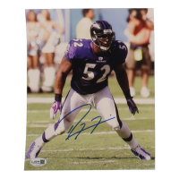 Ray Lewis Signed Ravens 8x10 Photo (JSA) at PristineAuction.com