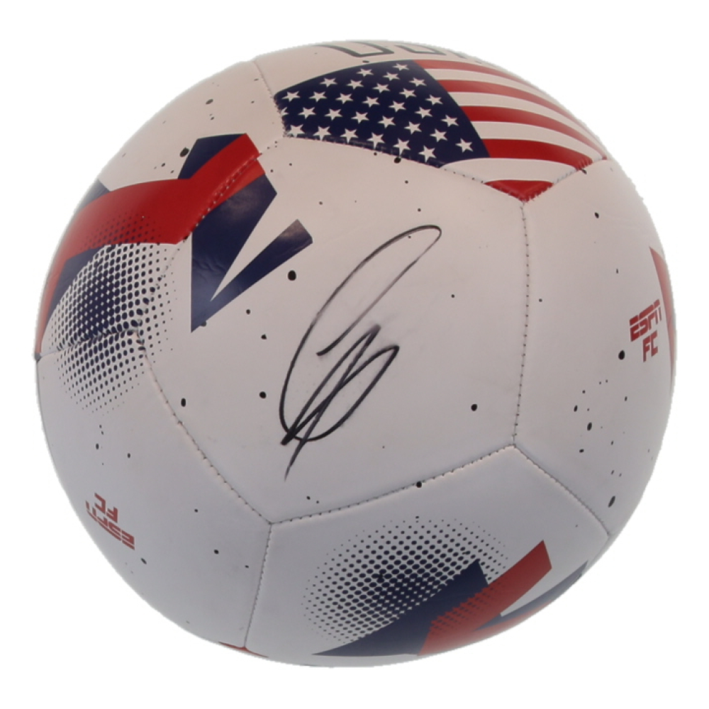 Christian Pulisic Signed Team USA Soccer Ball (PSA) at PristineAuction.com