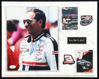 Dale Earnhardt Sr. Signed Custom Photo Plaque Display (JSA) at PristineAuction.com