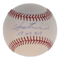 Hideki Matsui Signed OML Baseball Inscribed "09 WS MVP" (Beckett) at PristineAuction.com