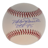 Mike Schmidt Signed OML Baseball Inscribed "HOF 95" (Beckett) at PristineAuction.com