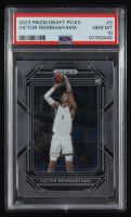 Victor Wembanyama 2023-24 Panini Prizm Draft Picks #2 RC (PSA 10) at PristineAuction.com