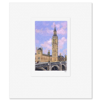 "Big Ben" LE 7x6 Lithograph on Paper by Liudmila Kondakova (Artova) at PristineAuction.com