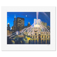 "Buckingham Fountain" LE 12x11 Lithograph on Paper by Liudmila Kondakova (Artova) at PristineAuction.com