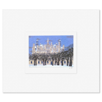 "Chambord Snowfall" LE 6x7 Lithograph on Paper by Liudmila Kondakova (Artova) at PristineAuction.com