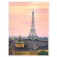 "La Tour Eiffel (Toujours Paris)" LE 18x13 Serigraph on Gesso Board by Liudmila Kondakova (Artova) at PristineAuction.com