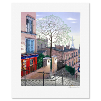 "Le Poete (Parisian Memories)" LE 20x16 Serigraph on Paper by Liudmila Kondakova (Artova) at PristineAuction.com