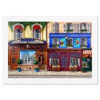 "Les Rives de Notre Dame" LE 29x41 Serigraph on Paper by Liudmila Kondakova (Artova) at PristineAuction.com