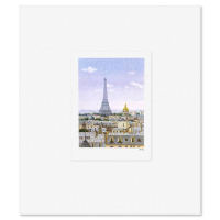 "Paris Daybreak" LE 7x6 Lithograph on Paper by Liudmila Kondakova (Artova) at PristineAuction.com