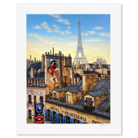 "Paris Morning (Rooftops of Paris)" LE 31x25 Serigraph on Paper by Liudmila Kondakova (Artova) at PristineAuction.com
