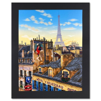 "Paris Morning (Rooftops of Paris)" LE 31x25 Serigraph on Paper by Liudmila Kondakova (Artova) at PristineAuction.com