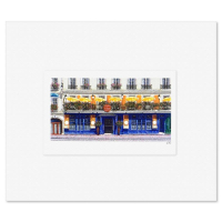 "The Yellow Umbrellas" LE 6x7 Lithograph on Paper by Liudmila Kondakova (Artova) at PristineAuction.com