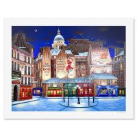 "Winter in Paris" LE 32x41 Serigraph on Paper by Liudmila Kondakova (Artova) at PristineAuction.com