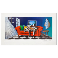"The Breeze of Tranquility" LE 27x47 Serigraph on Paper by Mark Kostabi (Artova) at PristineAuction.com