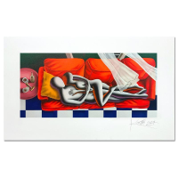 "Endless Love" LE 21x35 Serigraph on Paper by Mark Kostabi (Artova) at PristineAuction.com