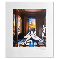 "Moments of Love" LE 25x22 Serigraph on Paper by Mark Kostabi (Artova) at PristineAuction.com