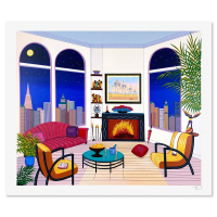 "Dalinean Skyscrapers" LE 20x23 Serigraph on Paper by Fanch (Artova) at PristineAuction.com