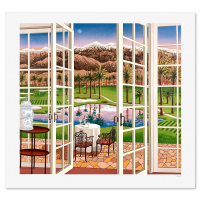 "Palm Springs" LE 30x33 Lithograph on Paper by Fanch (Artova) at PristineAuction.com